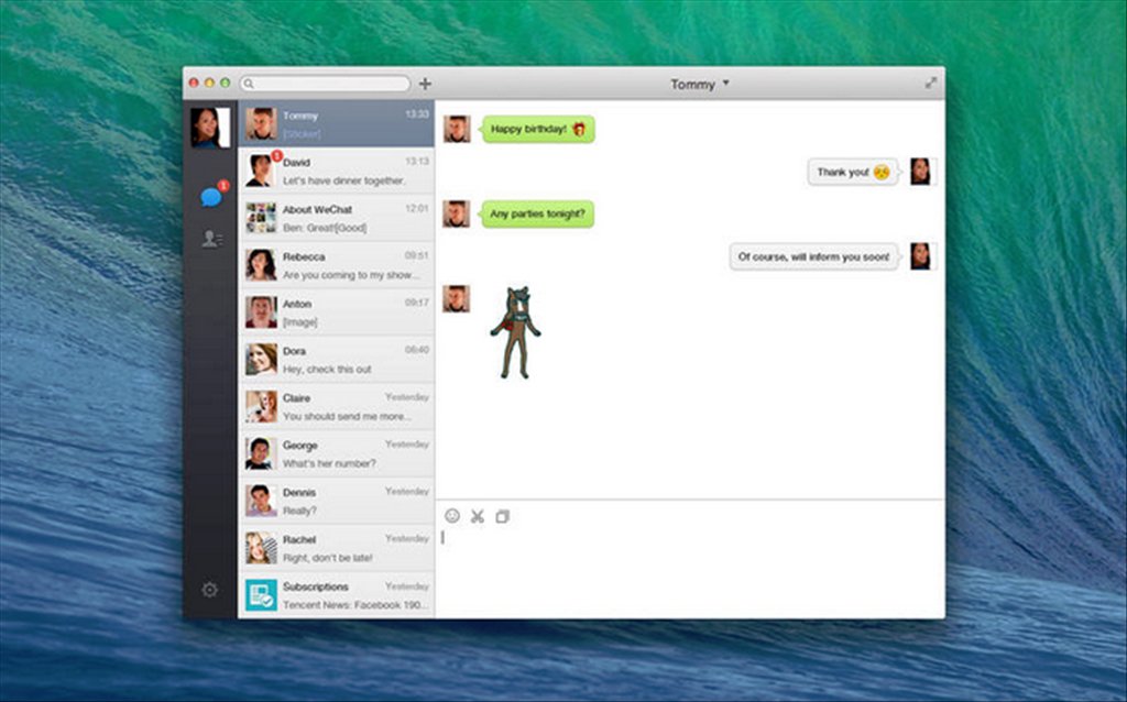 wechat pc for mac